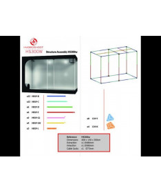 Growbox Hydro Shoot 300W (300x150x200cm) - 2 - 