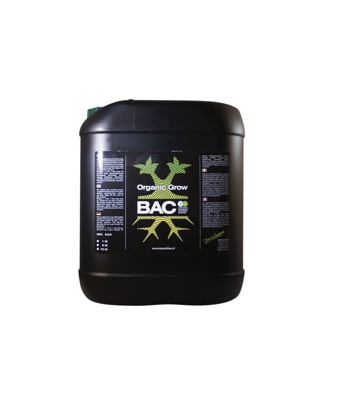 BAC Organic Grow 5l - nutrient for the growth period