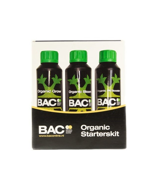 BAC Organic Starterskit - Grundausstattung an organischen Nährstoffen