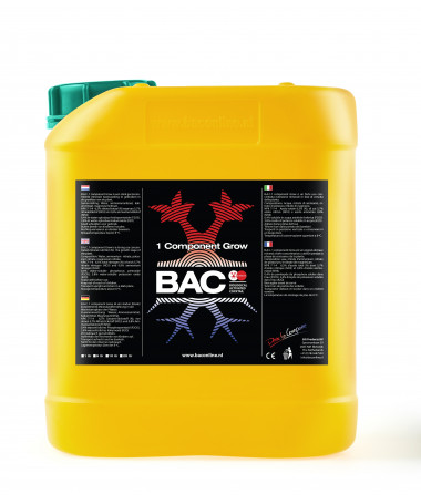 BAC 1 Component Grow 5l - Dünger für die Wachstumsphase - 1