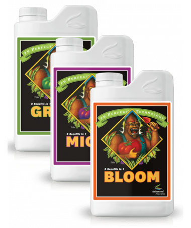 Advanced Nutrients 3 x 5L sada Grow Micro Bloom - 3 - Hobby sada od Advanced Nutrients sada všeho, co je potřeba pro