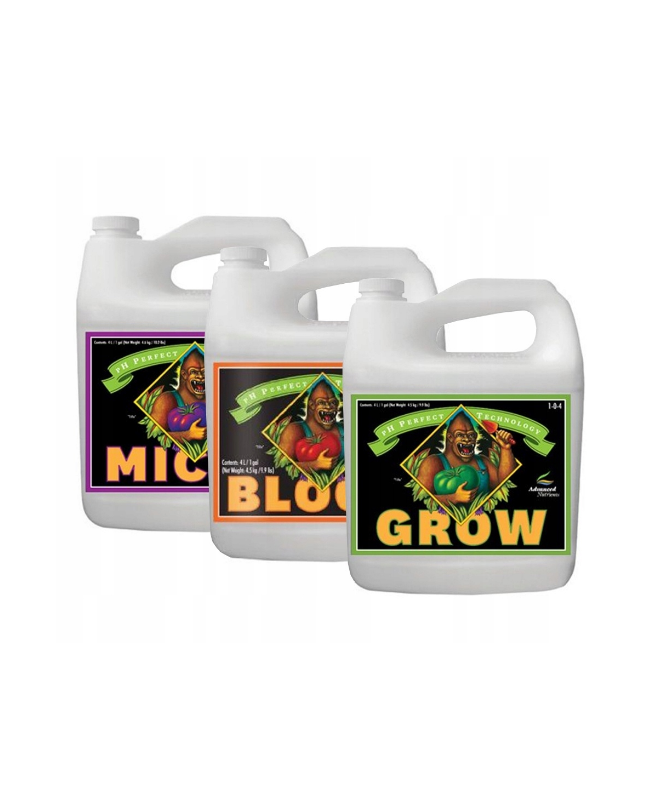 Zestaw Advanced Nutrients 3 x 5 l Grow Micro Bloom