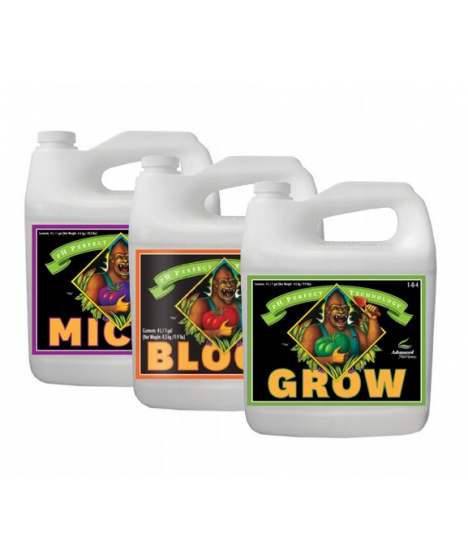 Zestaw Advanced Nutrients 3 x 5L Grow Micro Bloom - 1
