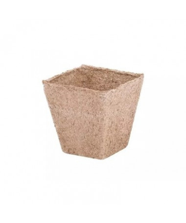 PEAT POT SQUARE 8*8CM - 1