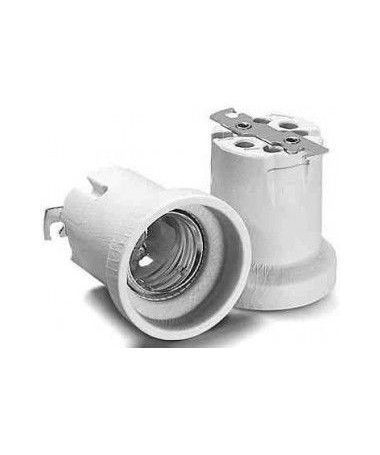 GNIAZDO CERAMICZNE E40 - 1 - solidne gniazdo cermiaczne z uchwytamigwint E40 do HPS i MH powyżej 100W GNIAZDO CERAMICZNE E40 - 1 - solidne gniazdo cermiaczne z uchwytamigwint E40 do HPS i MH powyżej 100W