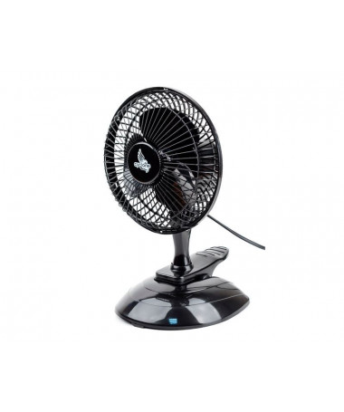 CYCLONE 15w oscillating fan on clip ! HIT - 1