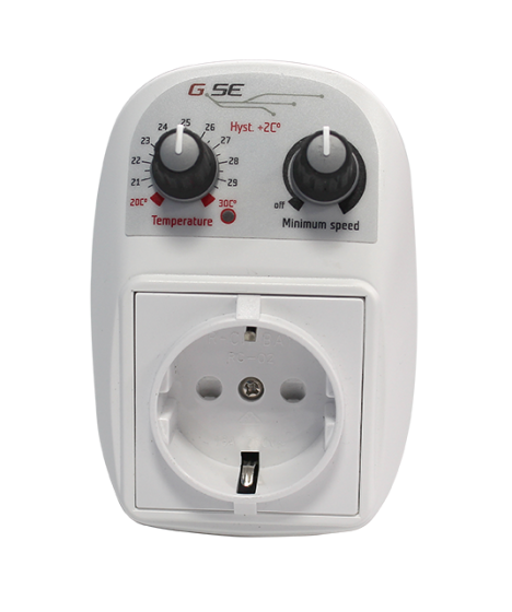 G-SE CONTROLLER AND FAN TEMPERATURE AND SPEED REGULATOR - 1 -