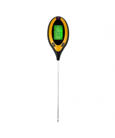 Soil pH Meter 4-in-1 | Electronic Soil Tester - 1 - ADWA AD12 is a device used to measure pH level and temperature