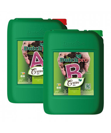 DUTCHPRO ERDE WACHSEN A/B 2*5L - 1