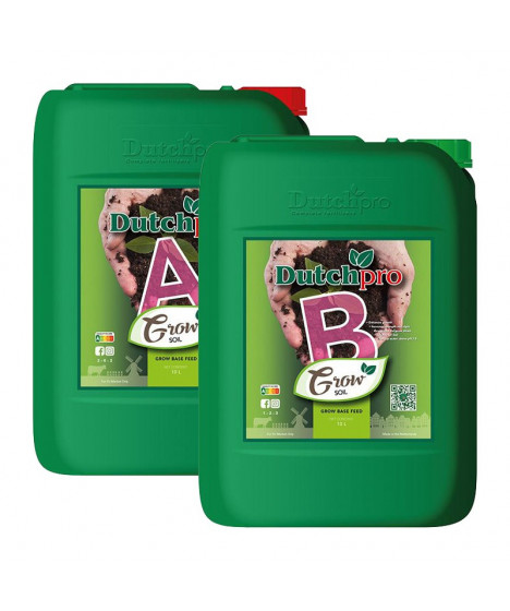 DUTCHPRO SOIL GROW A/B 2 × 5 l – 1 –