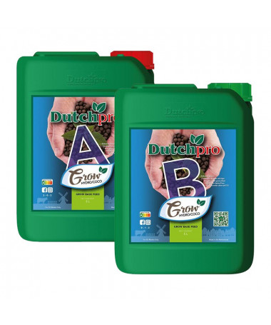 DUTCHPRO HYDRO/COCO GROW A/B 2*5L - 1