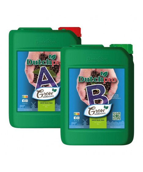 DUTCHPRO HYDRO/COCO GROW A/B 2*5L - 1