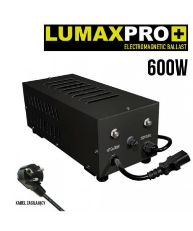 POWER SUPPLY FOR HPS and MH LAMPS, 400W, semi-electronic, LUMAXPRO - GARDEN HIGHPRO, WET START - 2