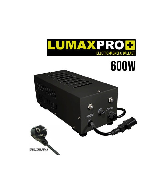 POWER SUPPLY FOR HPS and MH LAMPS, 400W, semi-electronic, LUMAXPRO - GARDEN HIGHPRO, WET START