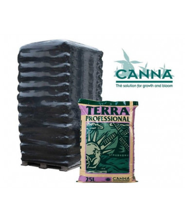 CANNA ZEMĚ TERRA PROFESSIONAL 50L paleta (60 pytlů)