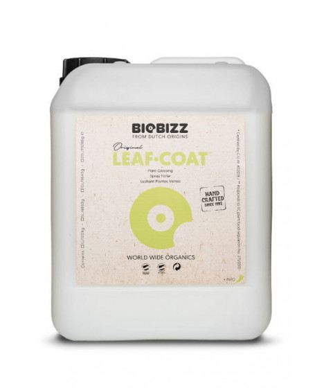 BioBizz LeafCoat 5l - skutecznie zabezpiecza przed szkodliwymi insektami oraz grzybami - 1