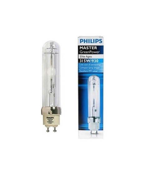 LAMPA CMH PHILIPS GREEN MASTER 315W/930 - 1 - Rurka ceramiczna z PCA pozwala na działanie lampy przy wyższych temperaturach wewn