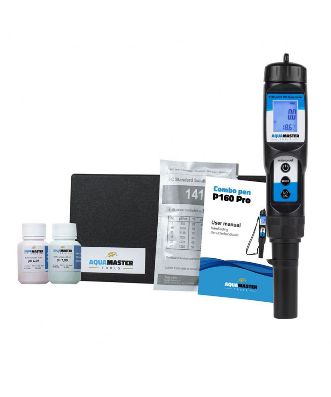 AQUAMASTER COMBO PH&EC&TDS PEN P160 PRO KOFFER