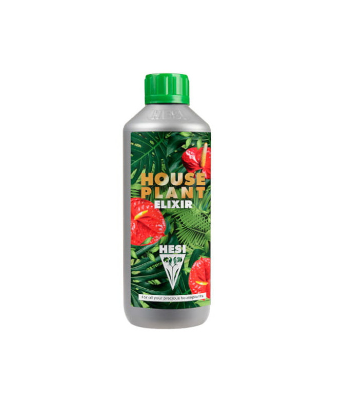 HOUSEPLANT ELIXIR 0.5L/500ml, Dünger für grüne und blühende Zimmerpflanzen, HESI, (Erde, Wasser, Kokos)