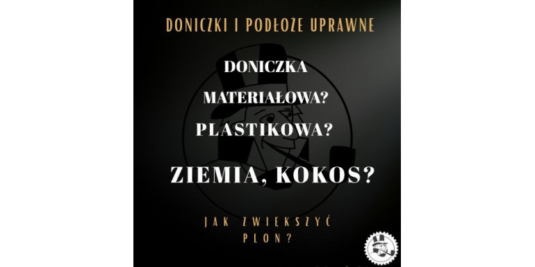 Doniczki i podłoża uprawne - seria Jak zwiększyć plon konopii? (cz3)