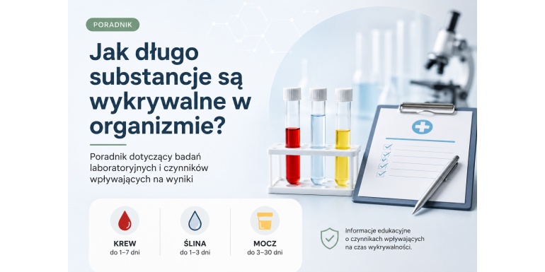 Jak długo substancje są wykrywalne w organizmie? Przewodnik informacyjny
