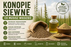 Konopie siewne. Co musisz wiedzieć