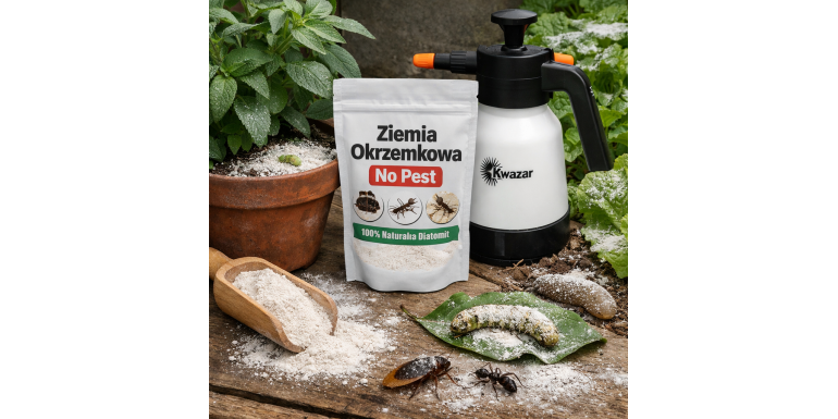 Křemelina – jak ji používat proti škůdcům doma i na zahradě