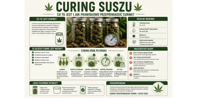 Curing suszu – co to jest i jak prawidłowo przeprowadzić curing?