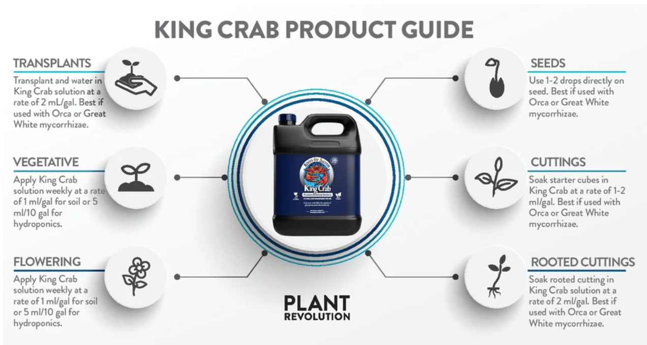 king crab dosing