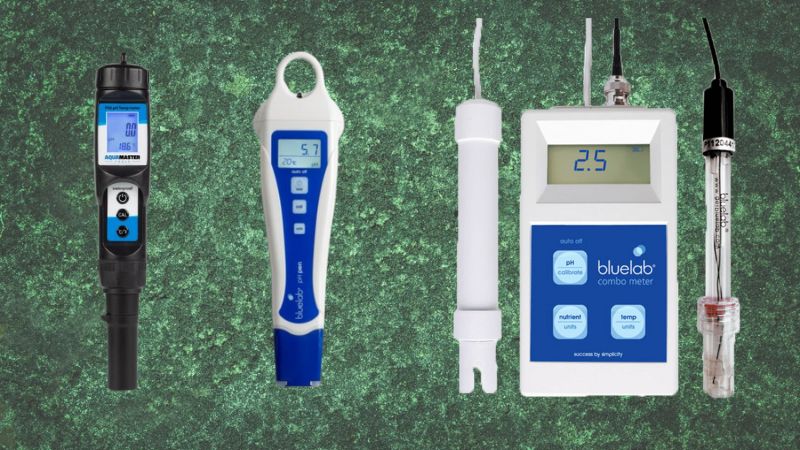 Digitale pH- und EC-Messgeräte Aqua Master und BlueLab